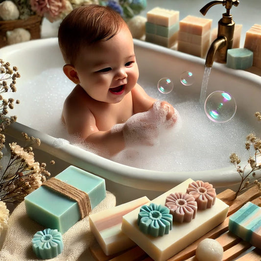 The Benefits Of Using Handmade Soaps For Children And Babies
