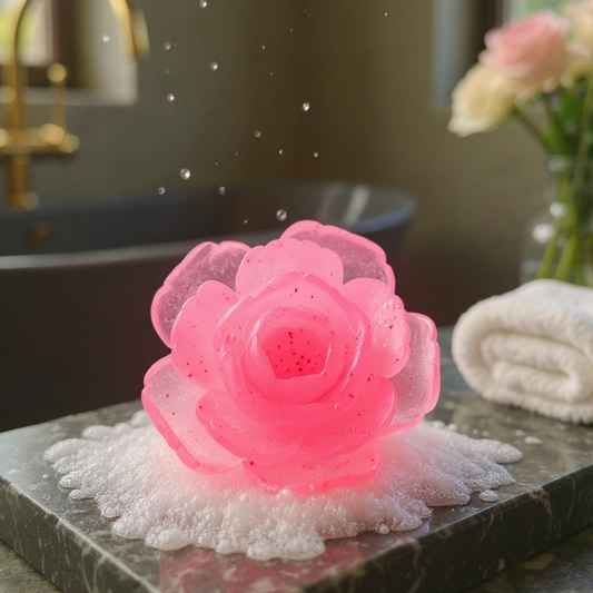 Pure Organic Rose Soap – Softness, Radiance & Skin Rejuvenation | Subheccha Naturals