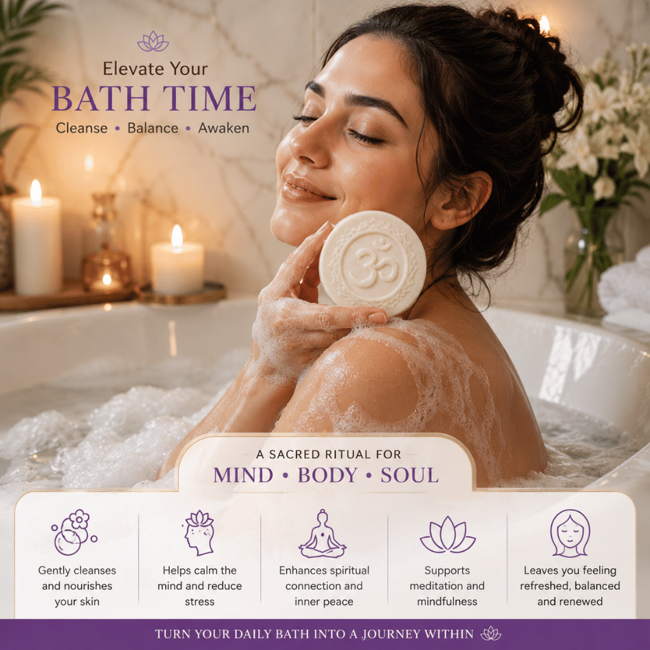 Luxury Crown Chakra Soap – For Mind, Body, and Soul Balance