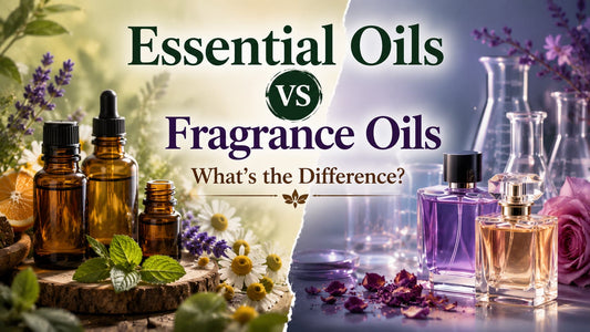Essential Oils vs Fragrance Oils: What's the Difference?