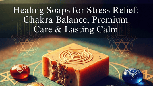 Healing Soaps for Stress Relief: Chakra Balance, Premium Care & Lasting Calm