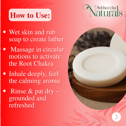 Root Chakra Soap To Ground Your Energy