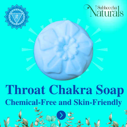 Throat Chakra Soap For Express Yourself Freely