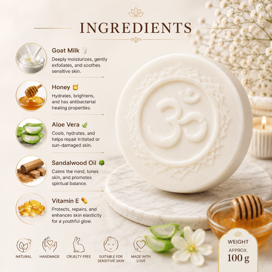 Luxury Crown Chakra Soap – For Mind, Body, and Soul Balance