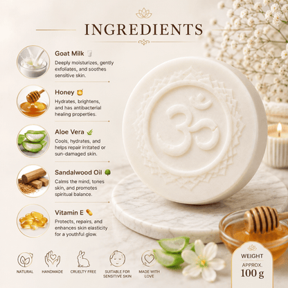 Luxury Crown Chakra Soap – For Mind, Body, and Soul Balance
