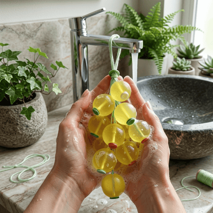 Citrus Bloom Grape Soap- A Handcrafted Lemon & Aloe Vera Handwash Bar