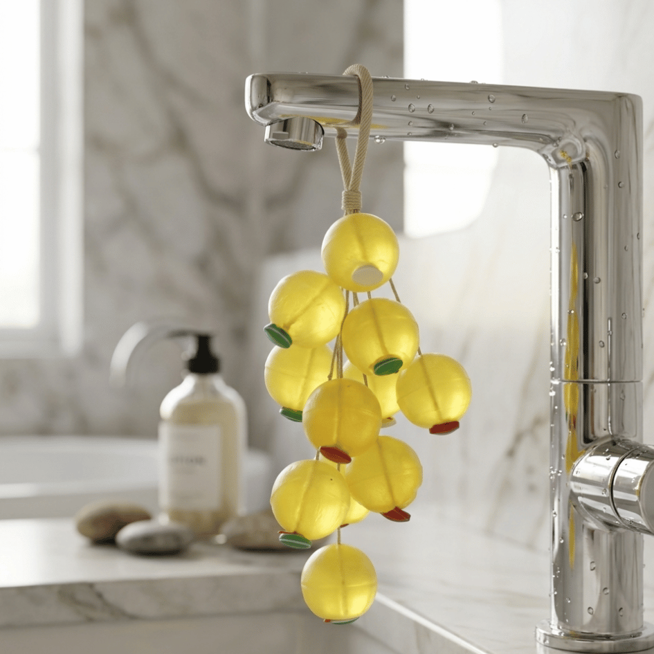 Citrus Bloom Grape Soap- A Handcrafted Lemon & Aloe Vera Handwash Bar