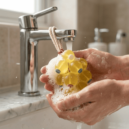 Citrus Bloom Grape Soap- A Handcrafted Lemon & Aloe Vera Handwash Bar