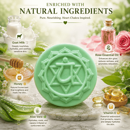 Anahata Chakra Healing Soap