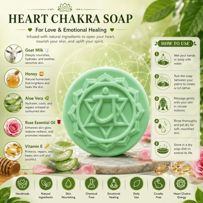 Rose Infused Chakra Soap