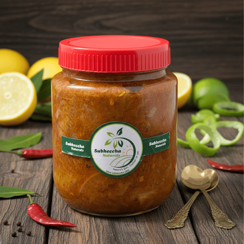 Farm Fresh Khatta-Meetha Nimbu Achaar - Sweet • Tangy • Sun-Matured