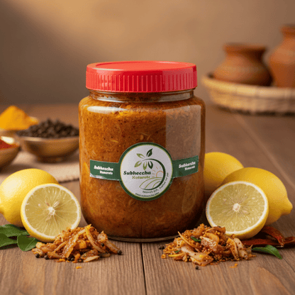 Farm Fresh Khatta-Meetha Nimbu Achaar - Sweet • Tangy • Sun-Matured