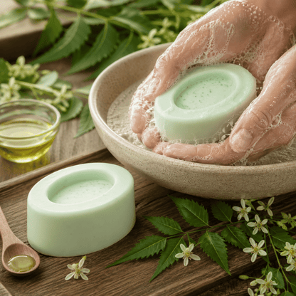 Luxury Handmade Neem Soap For Purifying & Skin-Cleansing Herbal Soap