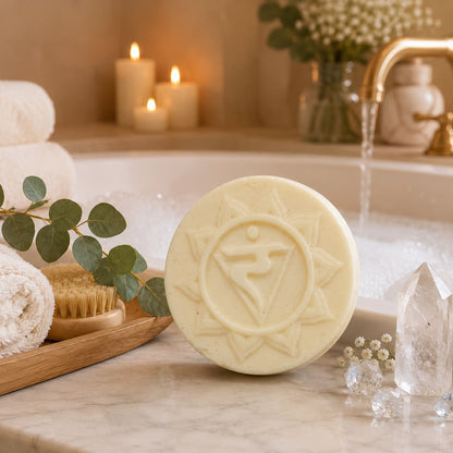 Luxury Solar Plexus Chakra Soap For Reducing Stress & Anxiety