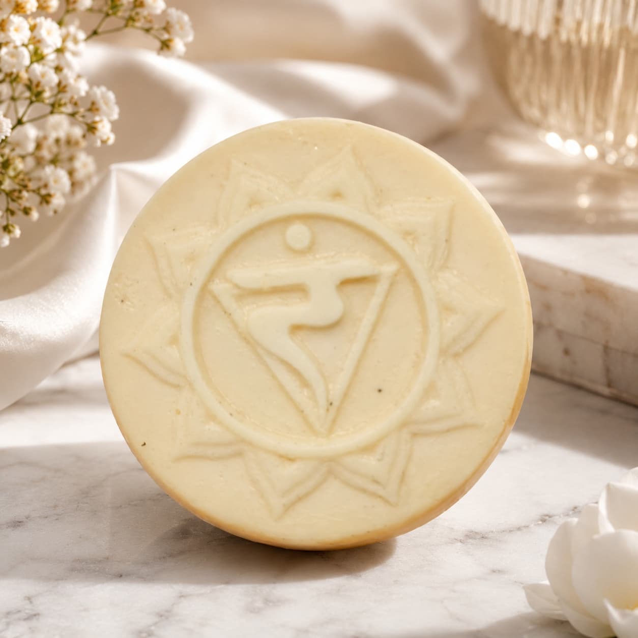 Luxury Solar Plexus Chakra Soap For Reducing Stress & Anxiety